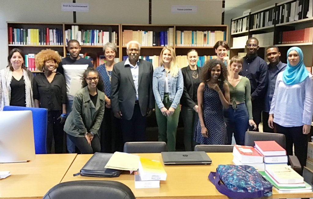 Rencontre avec les étudiants du Master 2 « Droit international et