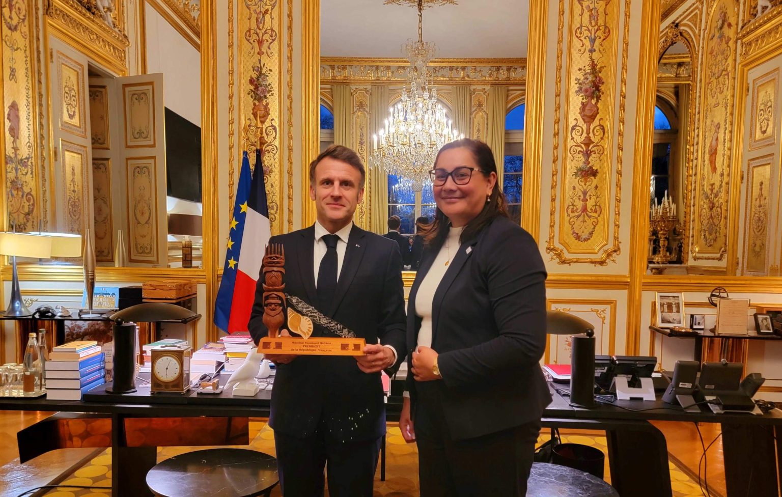 Entretien entre la Présidente du Congrès et le Président de la ...